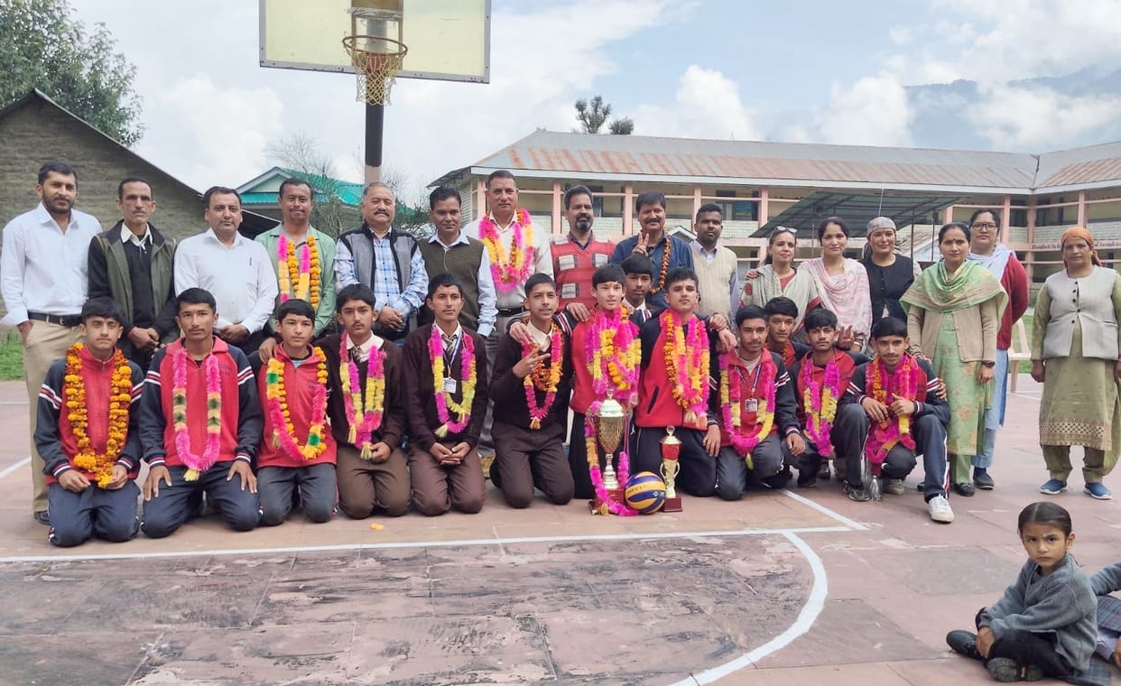 Dophada secured first place in the volleyball competition