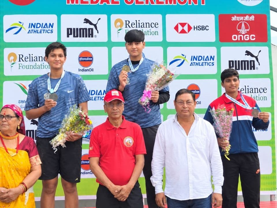 Jind girl Anmol wins silver in North Zone Junior Athletics Championship