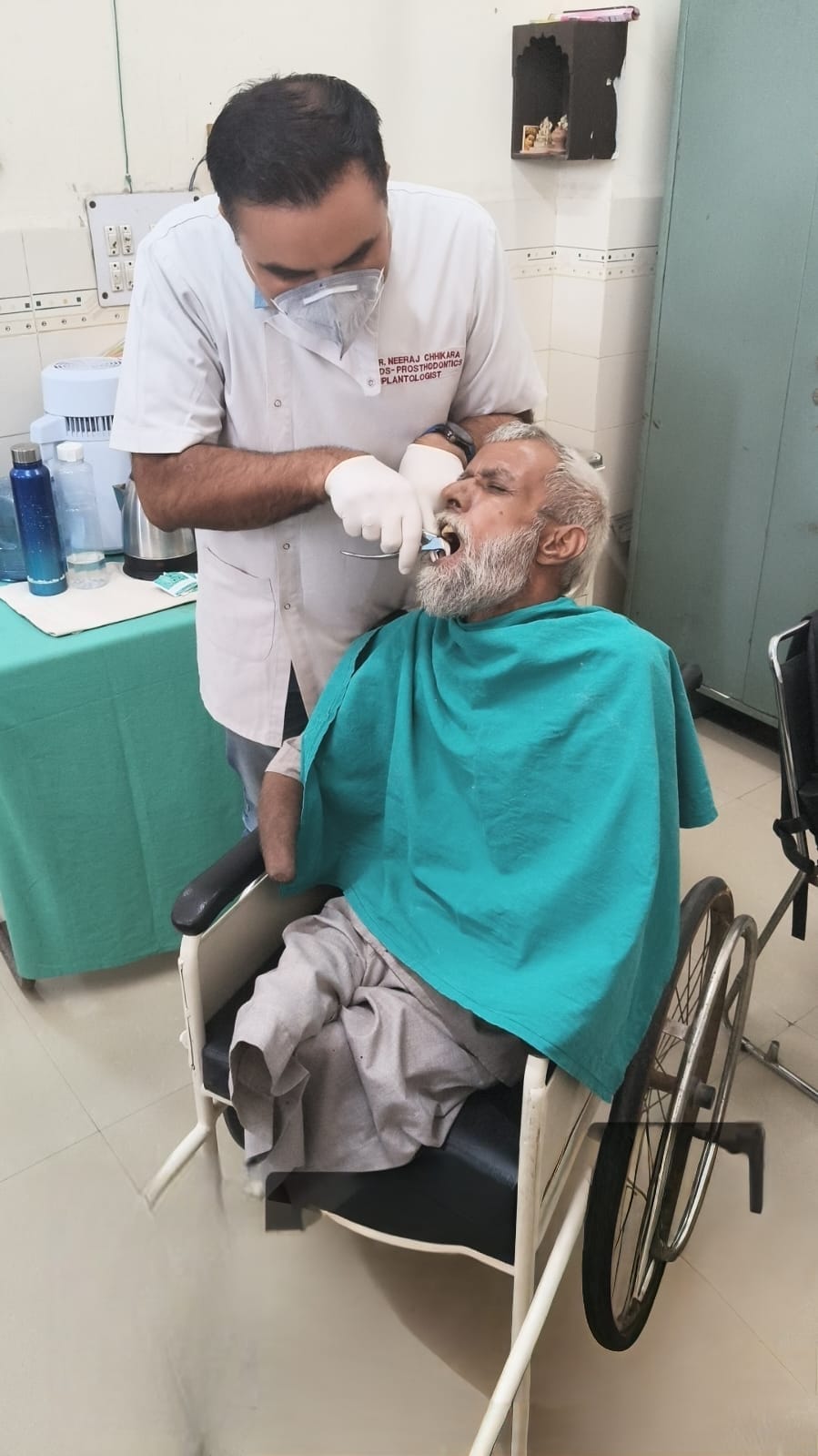 Patients were made aware of dental care.