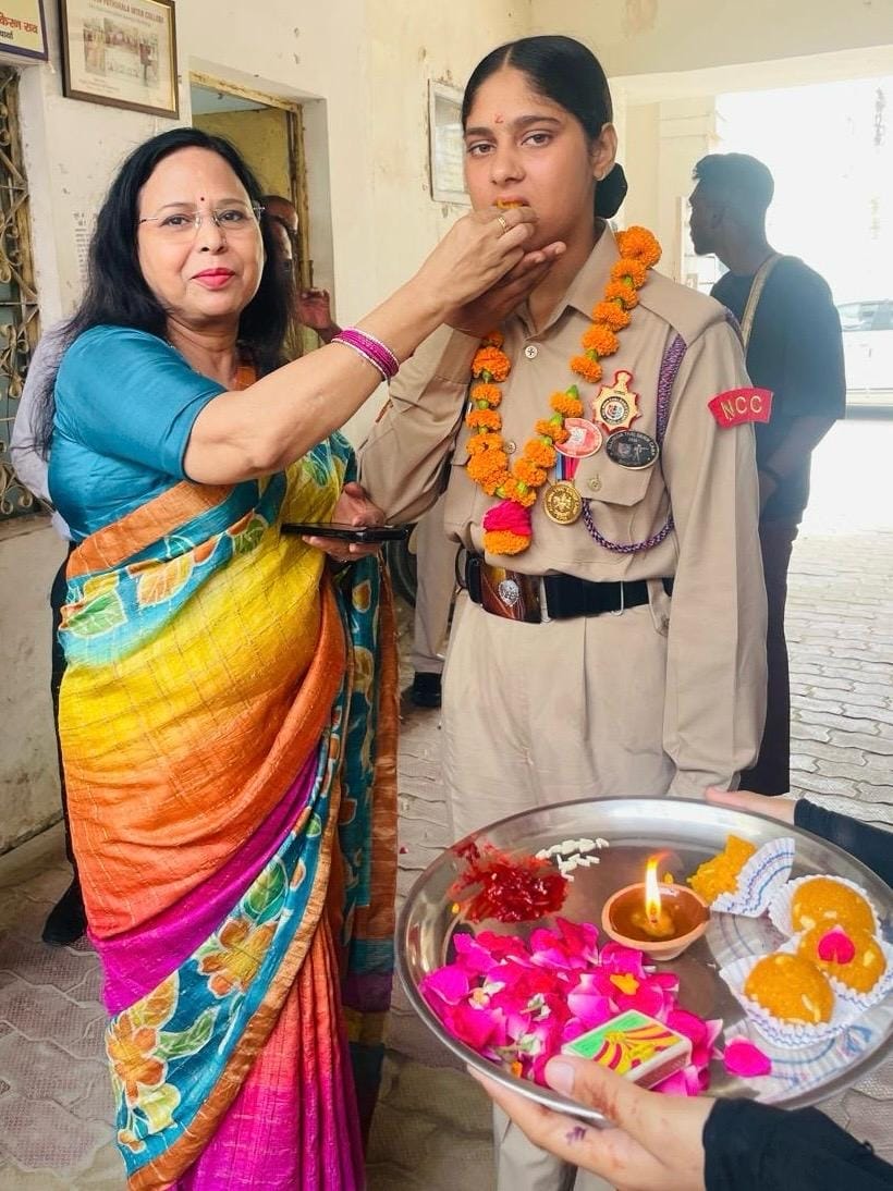 Himani clinches gold, leaving 1,600 cadets behind.