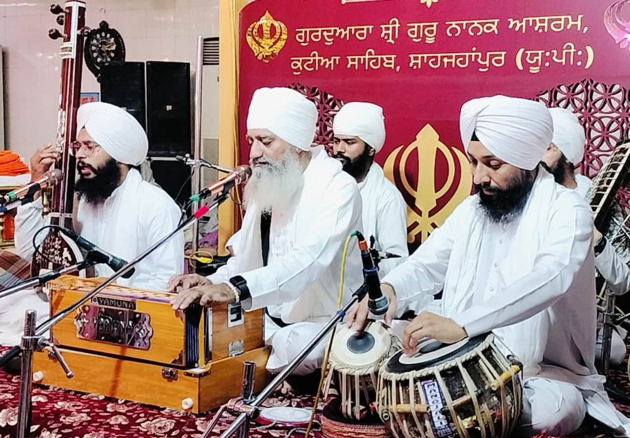 Devotees thronged to mark the death anniversary of Sant Sukhdev Singh.