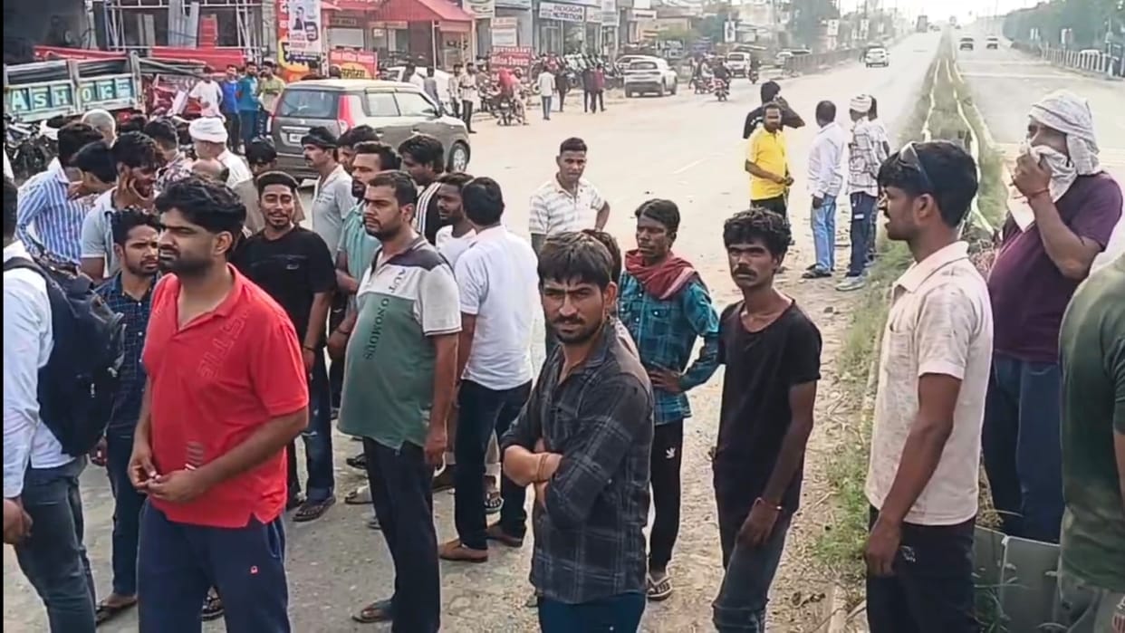 Two motorcyclists killed after being hit by a pickup truck on the Rohtak highway.