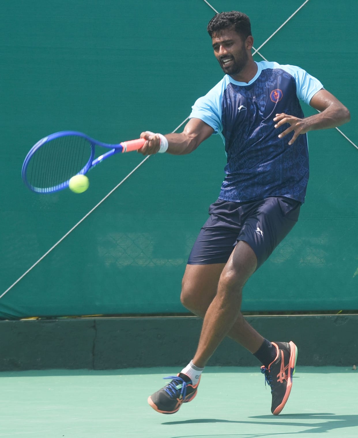 Jatin, Sunil, and Suraj in the last 8.