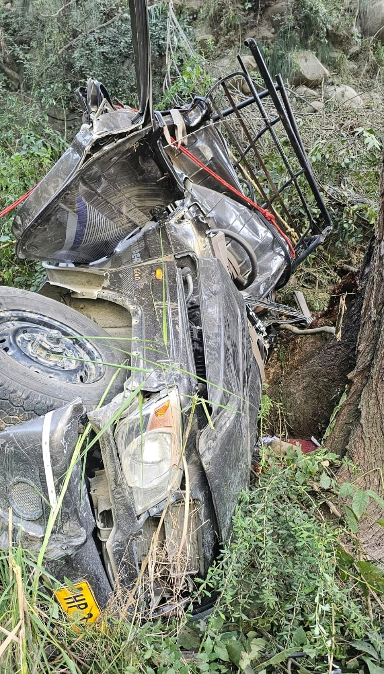 Bolero Camper vehicle falls into a gorge; young woman dies.