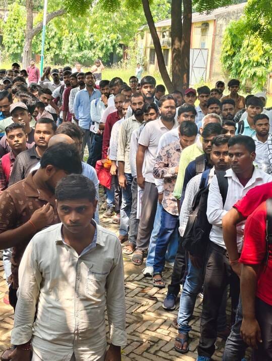 156 youths selected at the job fair.