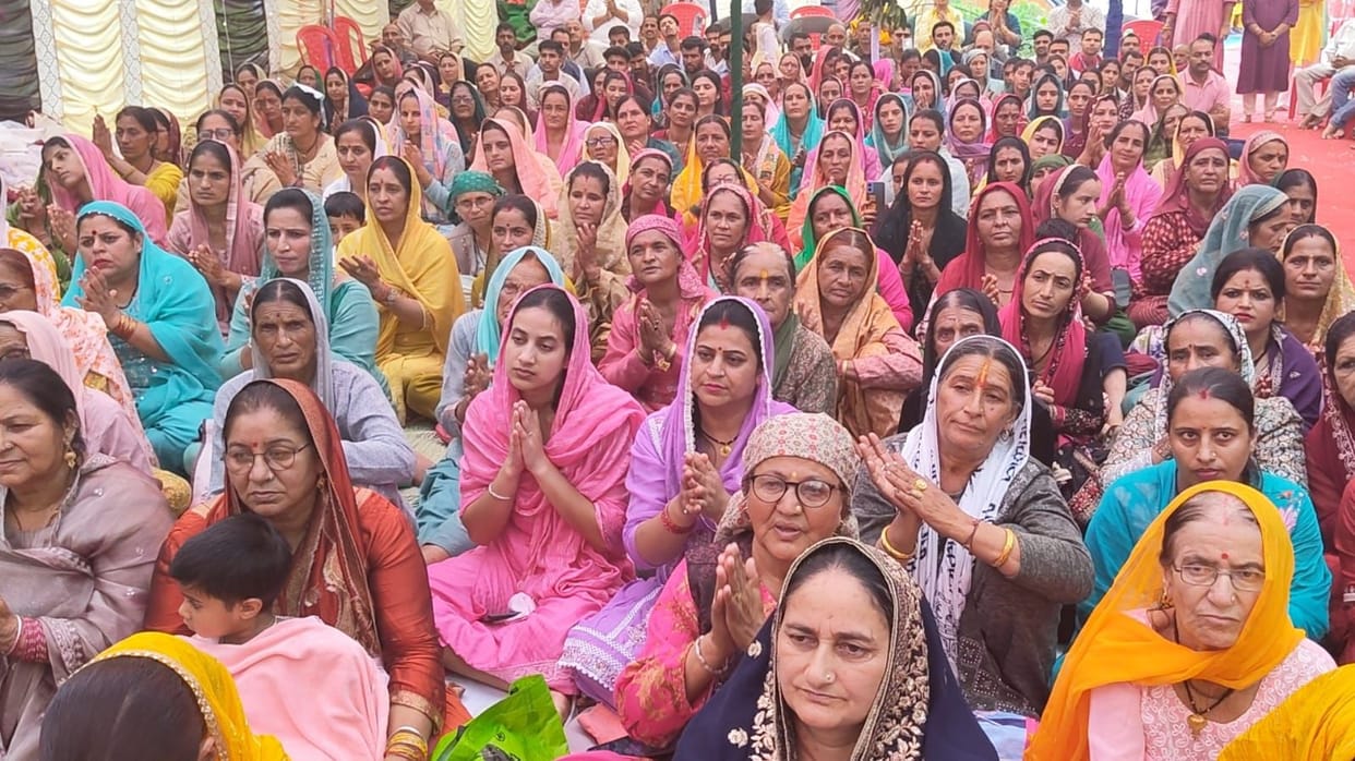 bhagvat katha in dublu village