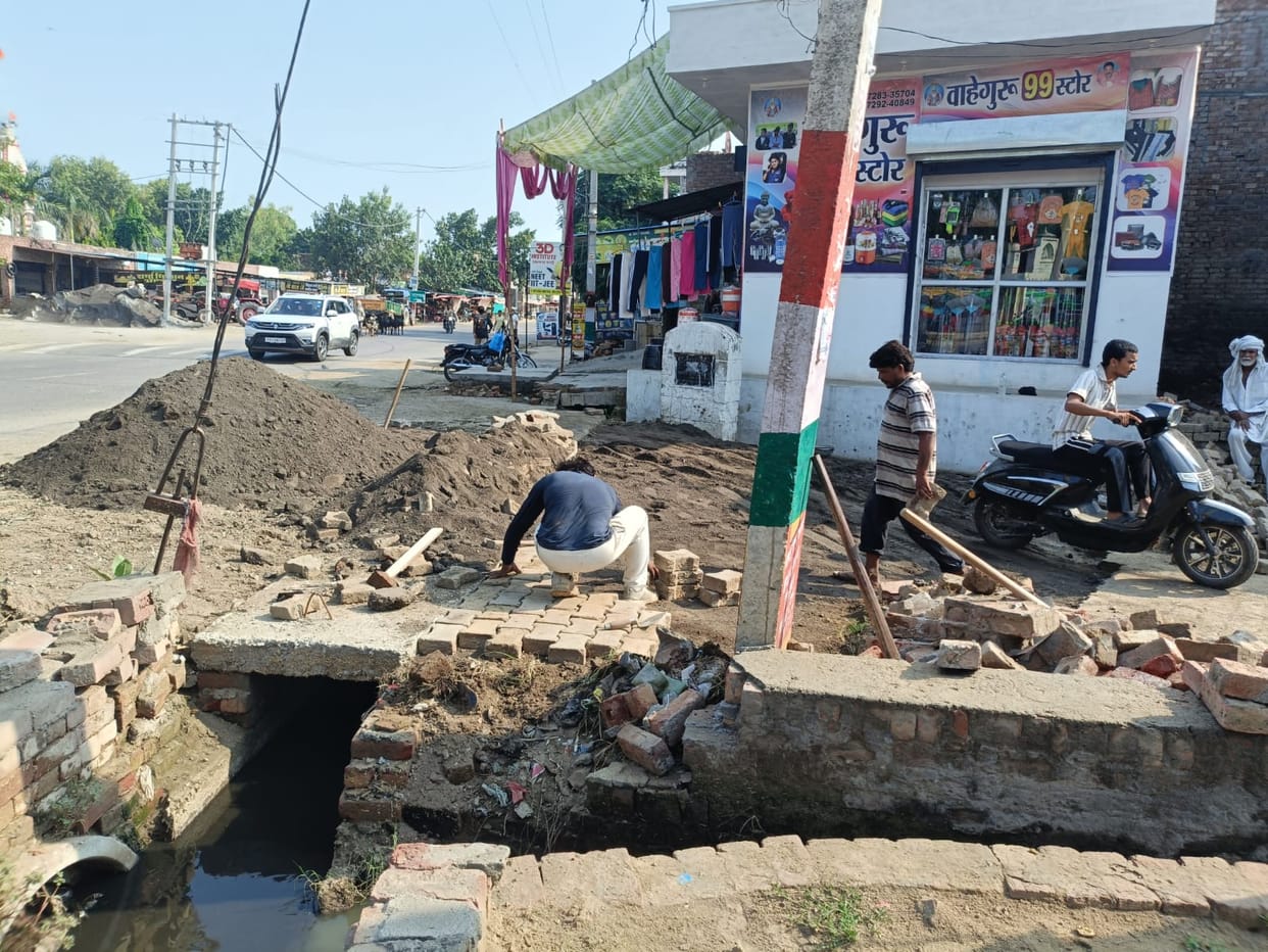 Construction of the incomplete culvert in Samain has begun; villagers will get relief