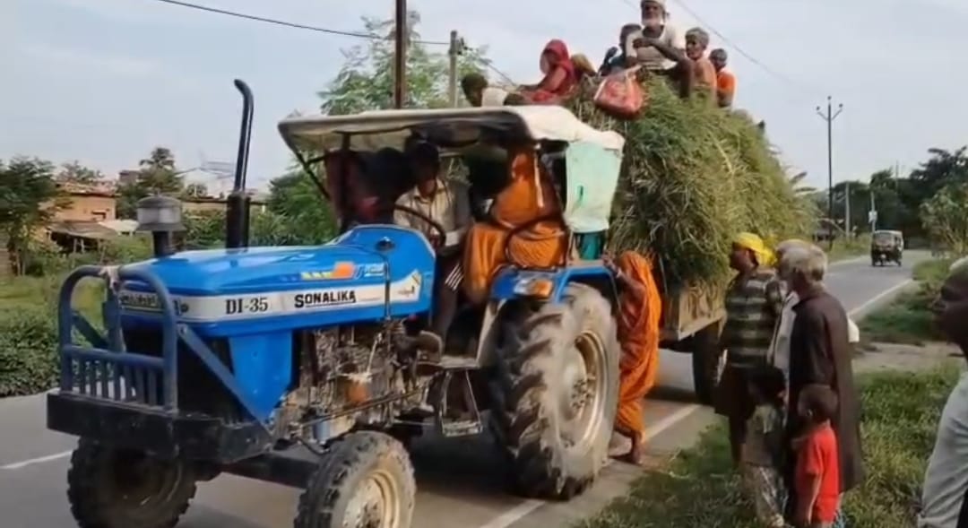 darbhanga kusheshwarasthan east kosi flood three panchayats fodder crisis