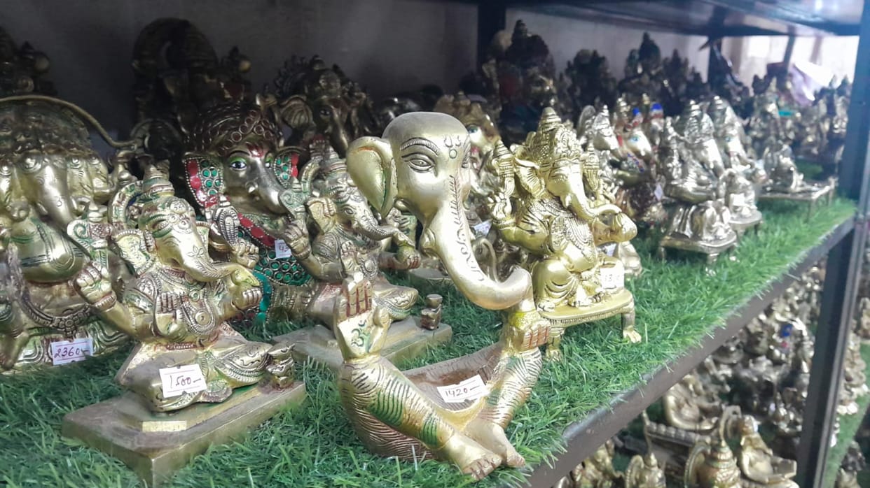 Lord Ganesha and Goddess Lakshmi have started reaching places across the country and abroad