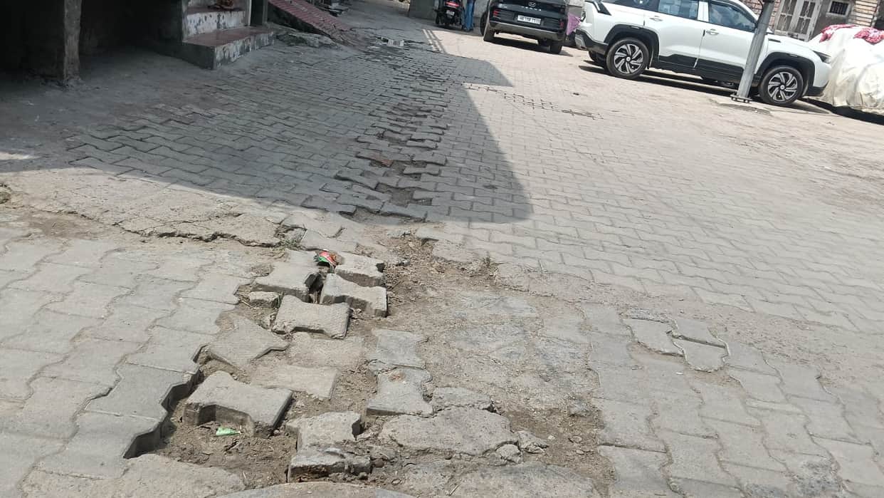 75 lakh will be spent on the development of streets in Ward 13.