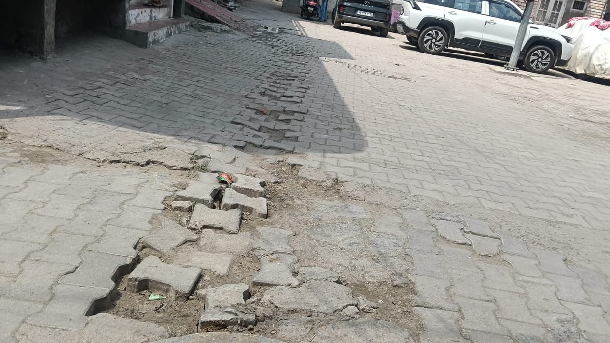 75 lakh will be spent on the development of streets in Ward 13.