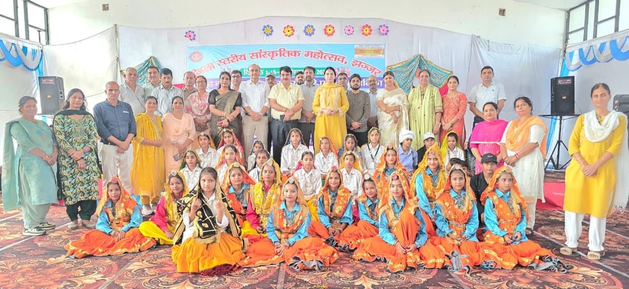 Teams from Sankhol and Nuna Majra secured the first position in dance,