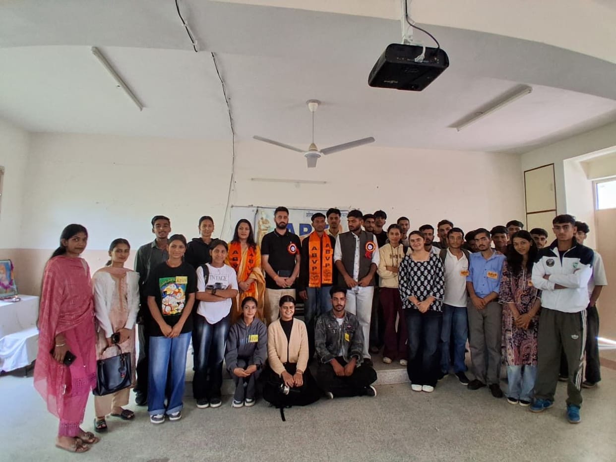 Kritika became the Unit President, and Aditya became the Unit Secretary