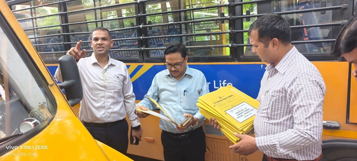 Deficiencies found in school buses; instructions issued for immediate rectification.