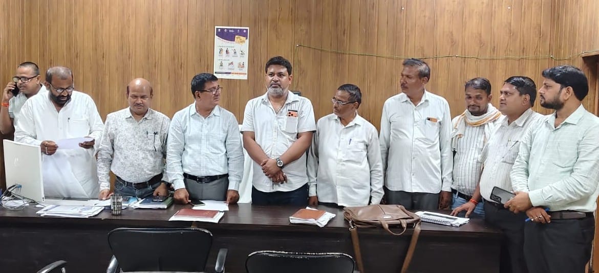 डीघ ब्लॉक में मनोनित राज्य कर्मचारी संघ के ब्लॉक पदाधिकारी। स्रोत: संगठन