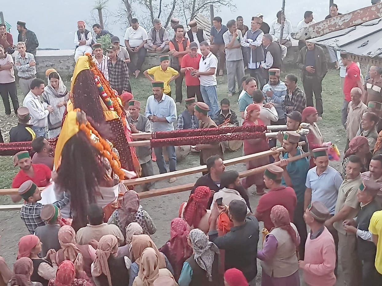 Bhado fair at Devta Sahib Damukh temple complex