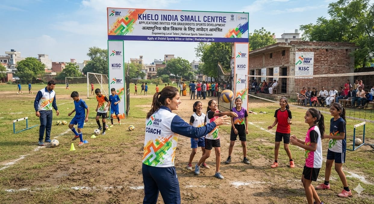 Applications invited for Khelo India Small Centres