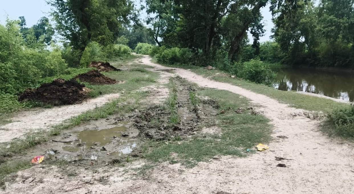 A 1.5-kilometer road will be paved for the first time.