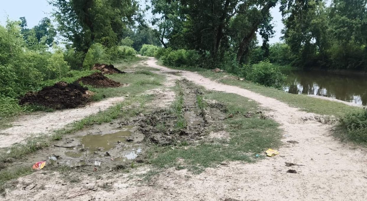 A 1.5-kilometer road will be paved for the first time.