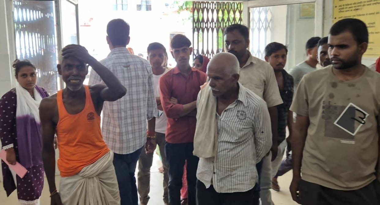 Child suffering from typhoid dies during treatment.