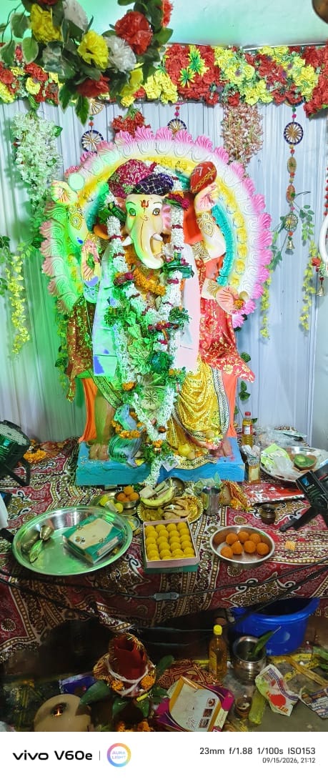 Devotees offer modaks to the Remover of Obstacles