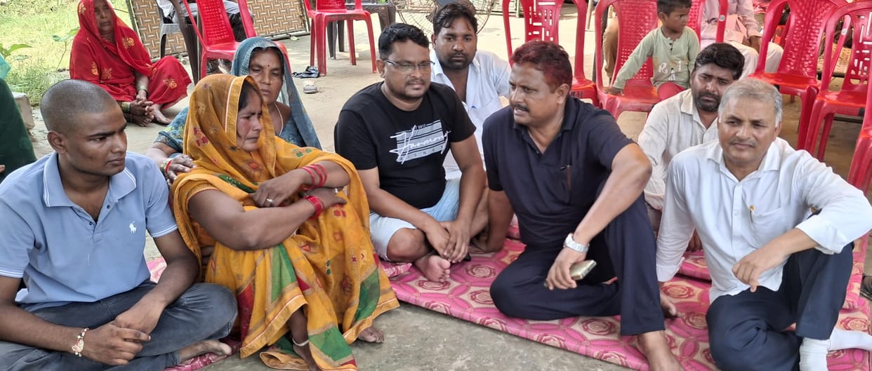 A watch was maintained throughout the day in Reksadiya village; Chandrashekhar did not arrive
