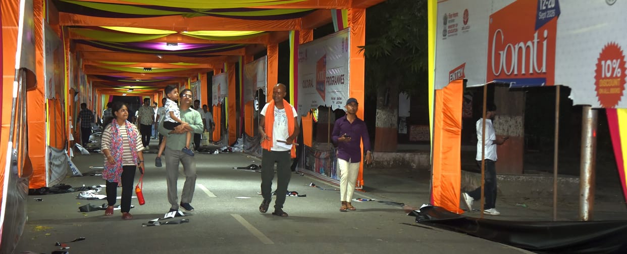 Uproar at Lucknow University following the suspension of five students