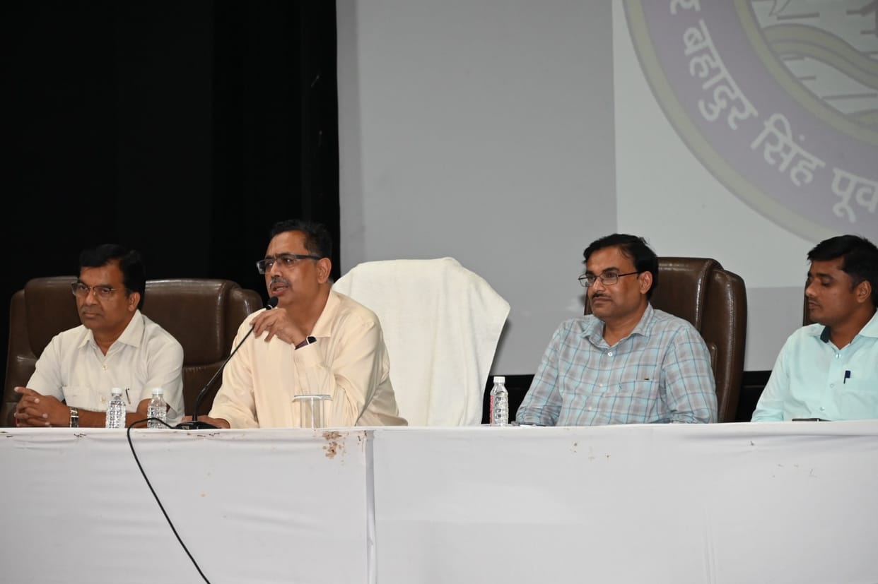 Giving Purvanchal University national recognition is a priority: Prof. Rakesh Singh