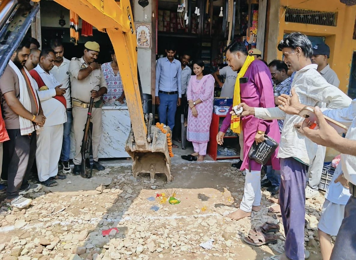 Relief from waterlogging; drain to be constructed.