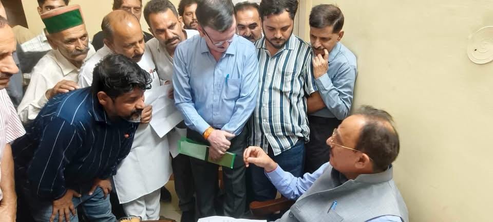industry minister janswand program in shilai