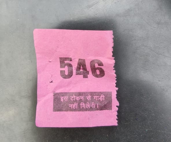Illegal fee collection at Jhulelal Ghat parking