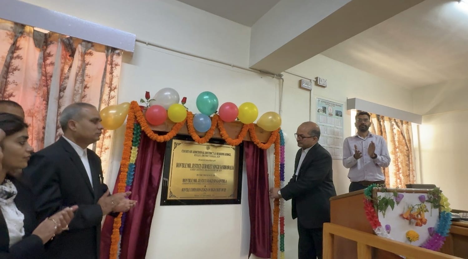 कुल्लू में अतिरिक्त जिला एवं सत्र न्यायालय-2 का वर्चुअली शुभारंभचीफ जस्टिस गुरमीत सिंह संधा