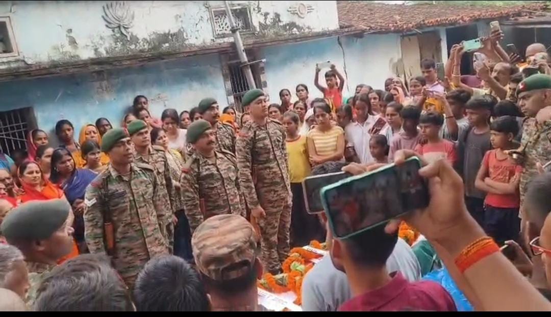 Army soldier who died of a gunshot wound in Pune bid a tearful farewell: