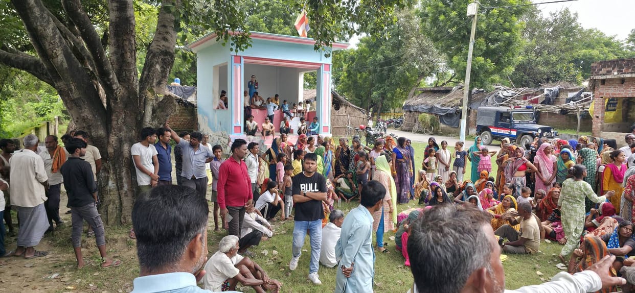 Family protests after youth's death; pregnant wife arrested.