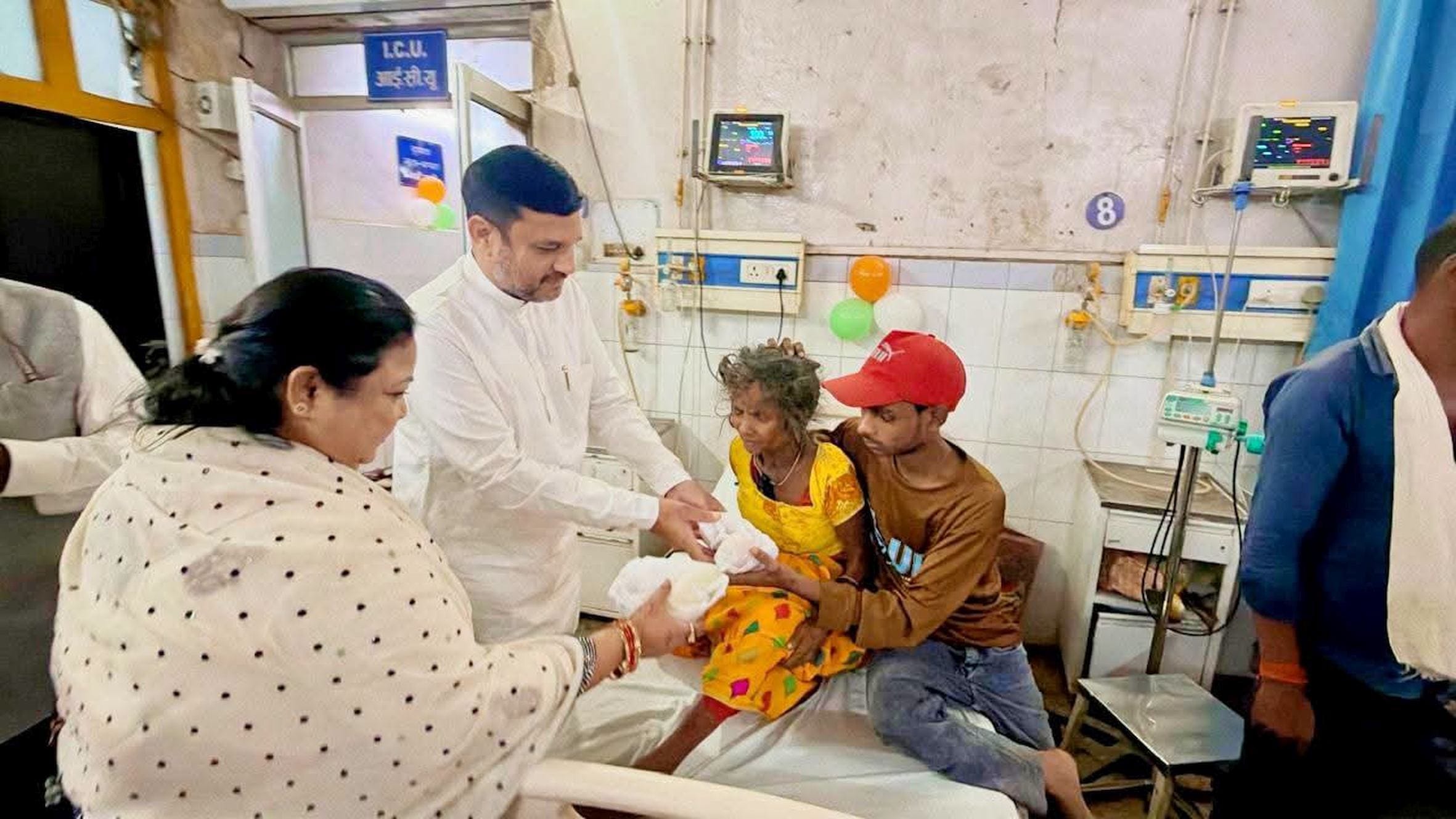 प्रधानमंत्री मोदी के जन्मदिन पर हुए सेवा कार्य।