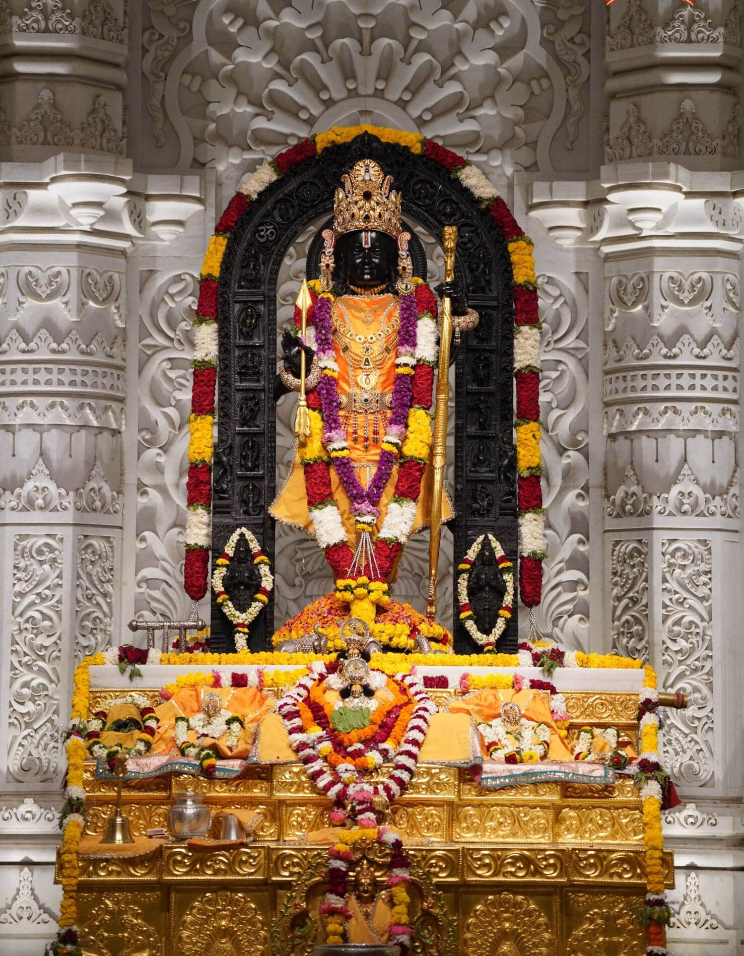 रामलला का भव्य विग्रह।