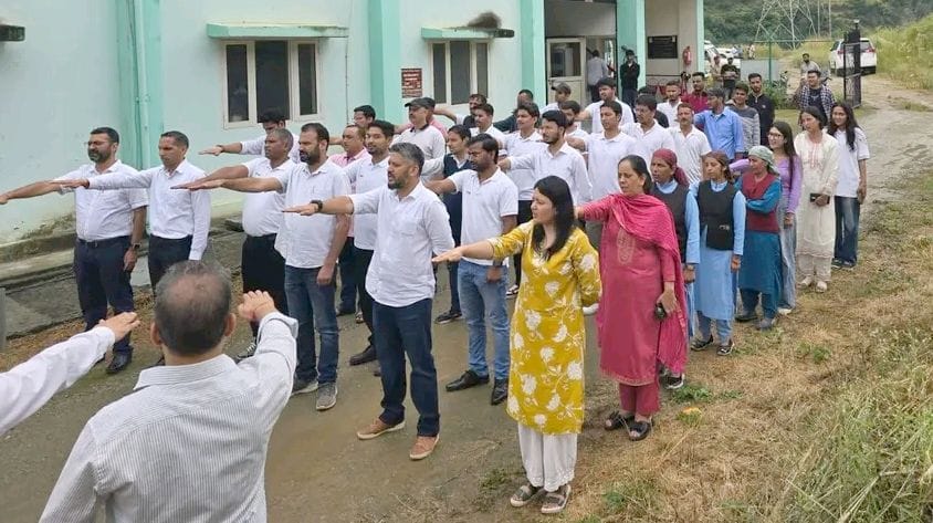 The cleanliness drive has intensified at the Luhri Hydroelectric Project
