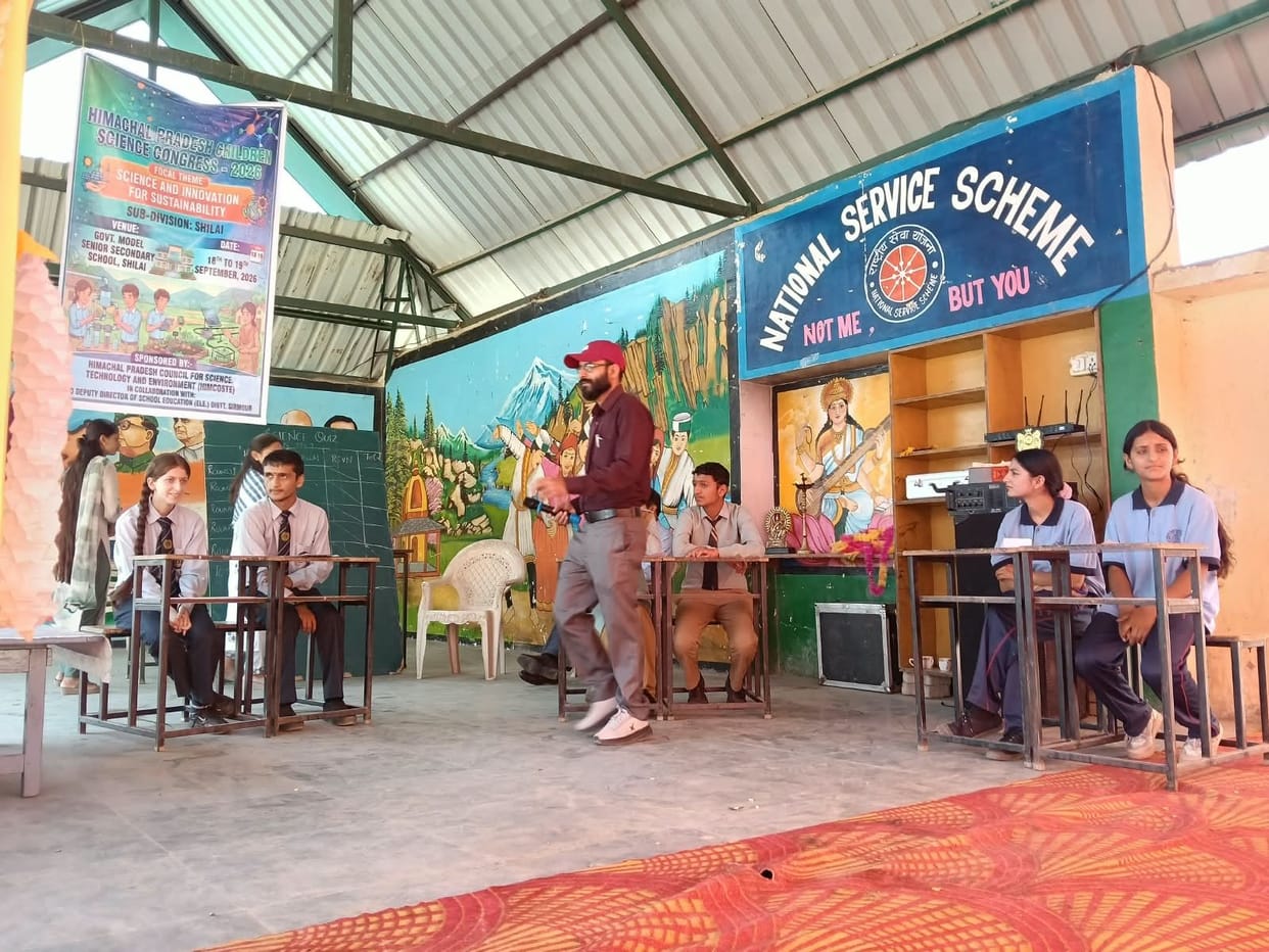 bal vigyan sammelan in shilai school