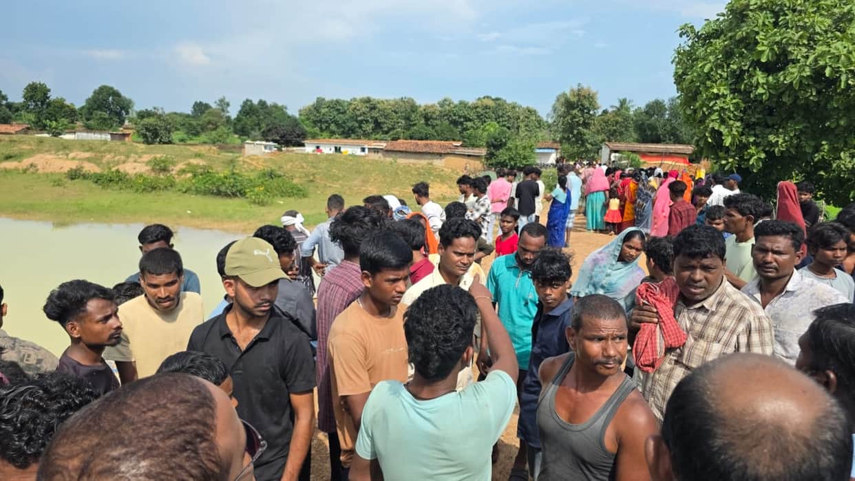 Three minor girls drowned while bathing in Algu pond at Nunera, Pali, Korba; bodies recovered after hours,