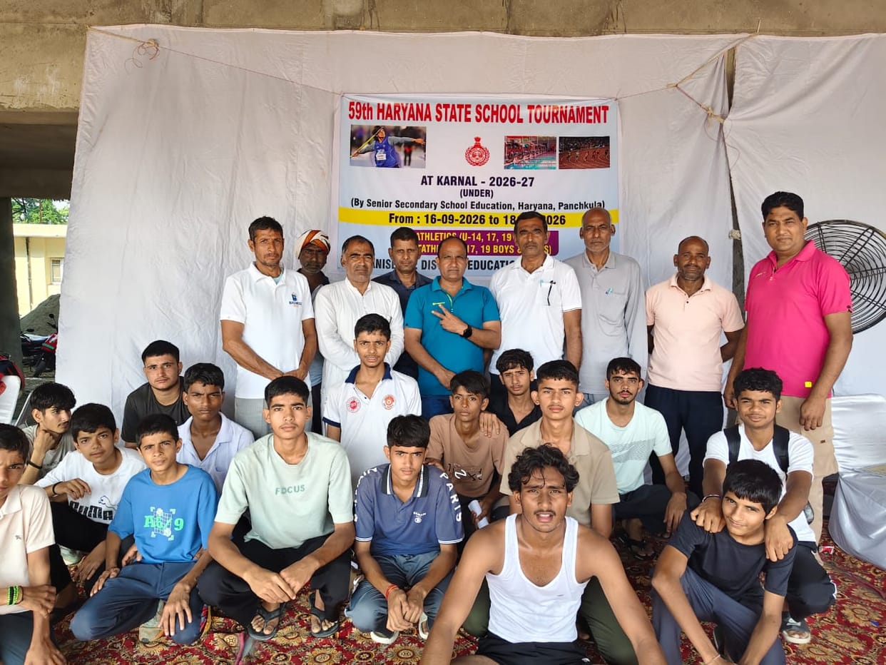 Athletes won 14 medals at the state-level athletics competition.