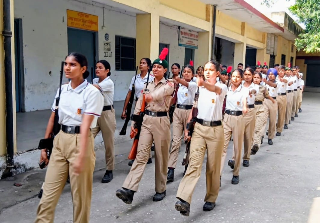 Training provided to NCC cadets for selection to the Republic Day Camp.