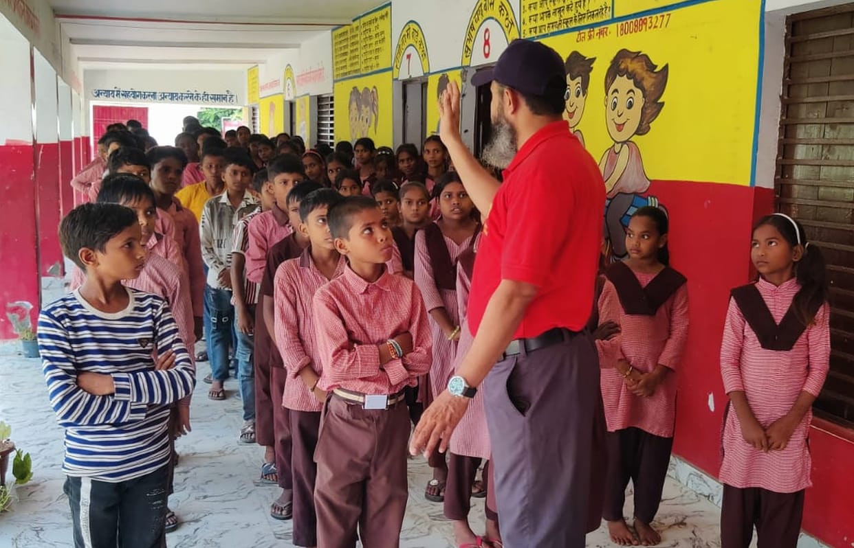 Children learned discipline and leadership skills through scouting activities
