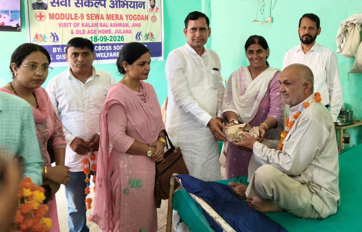 Fruits and sweets distributed in children's and old age homes