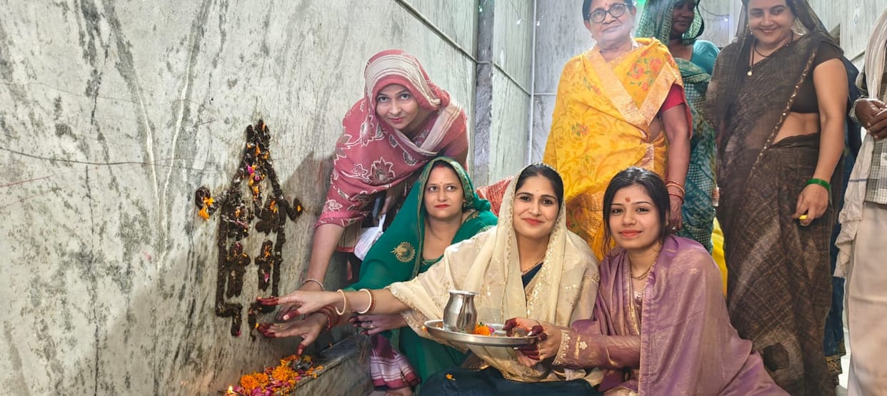 Chhath Puja of Radharani held at Rawal Temple