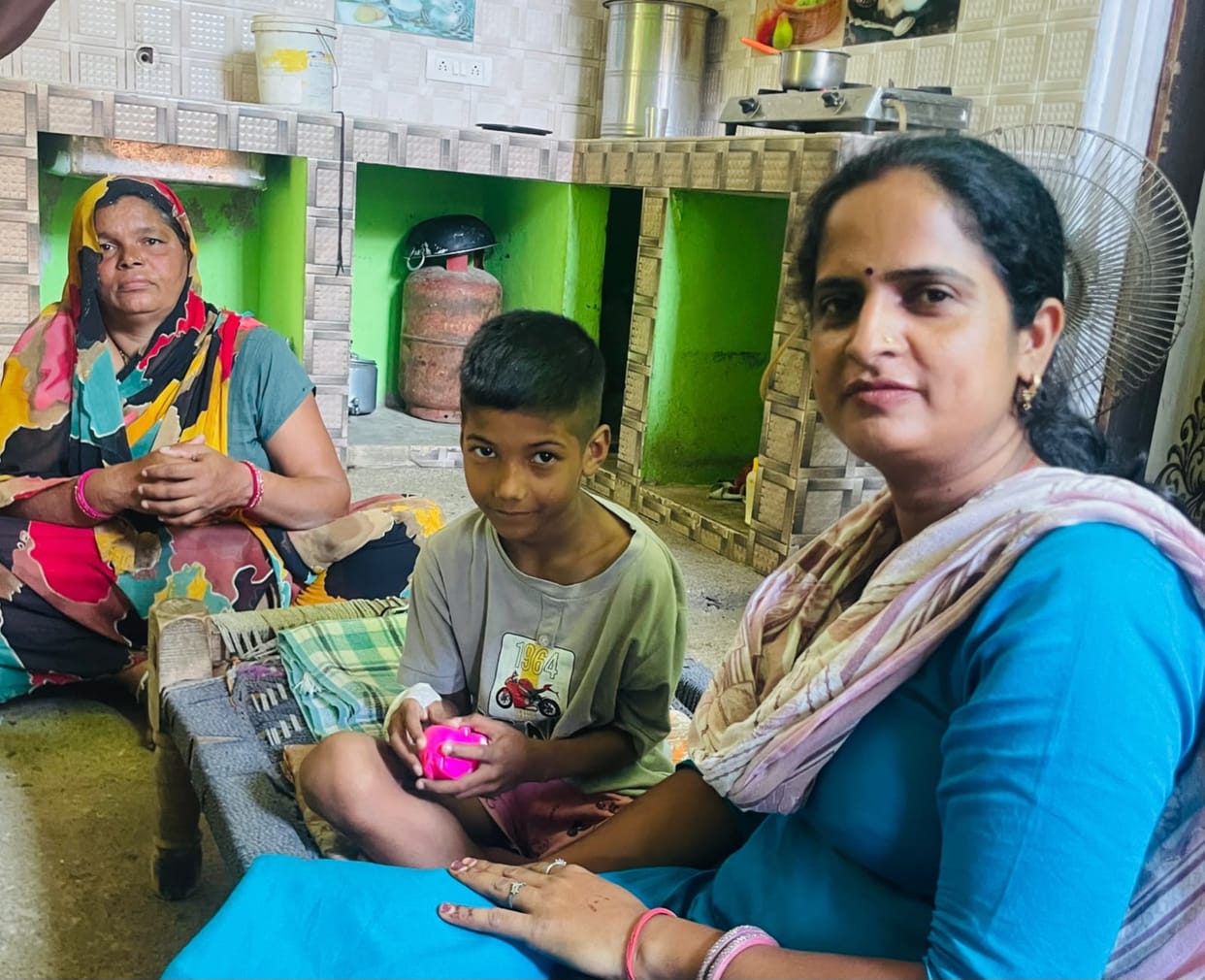 Free heart surgery performed on a seven-year-old girl.