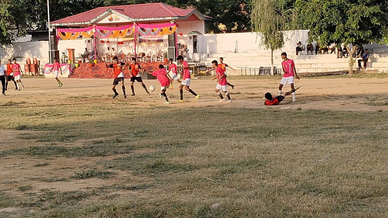 Under-19 Major Games tournament kicks off in Ghumarwin; thrilling football matches.