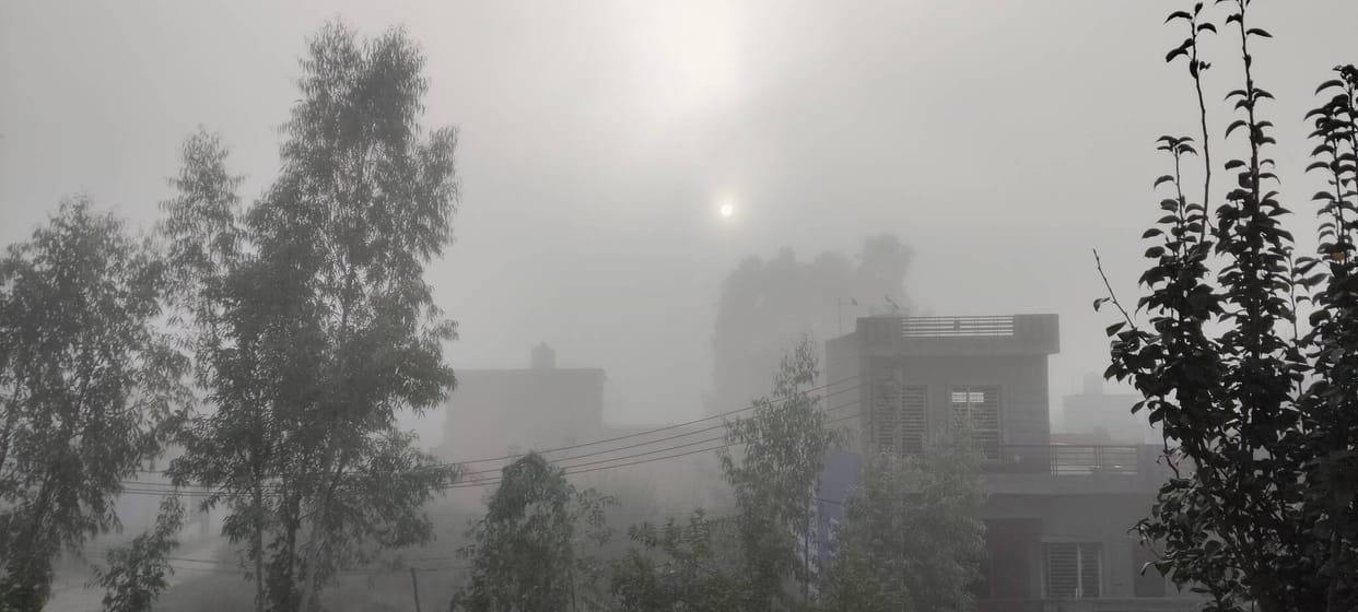 Weather takes a turn; fog blankets the area at dawn