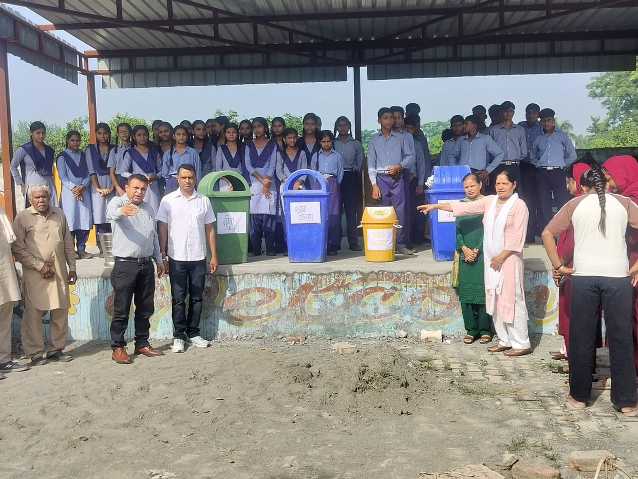 Created awareness about cleanliness in Sudhail village
