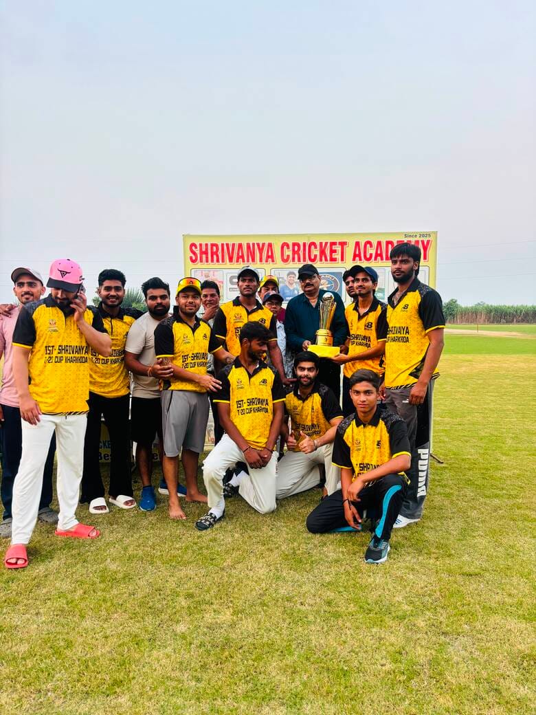 Shrivanya Cricket Academy wins T-20 tournament.
