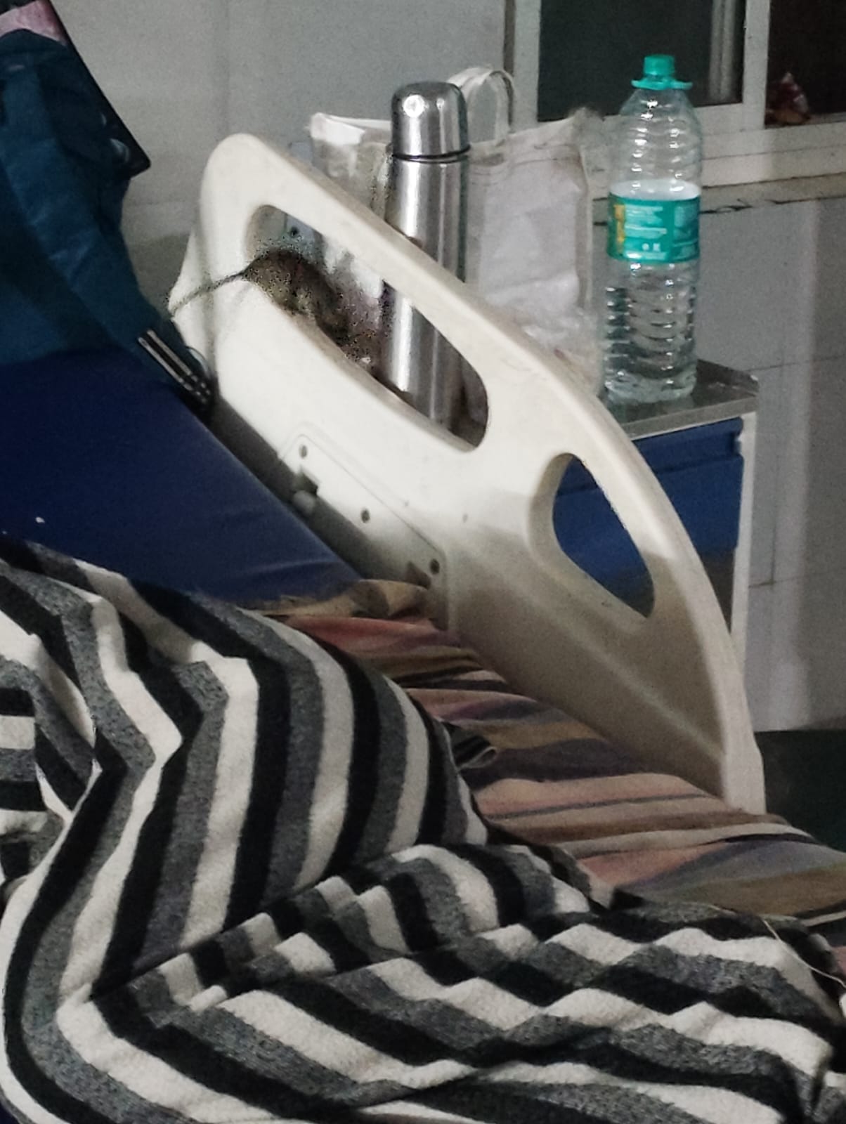 Rampant rat activity in the ward... gnawing through everything from medicines to food.